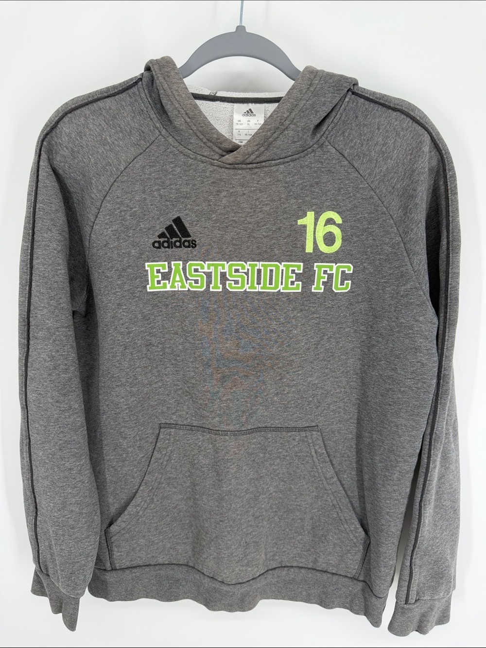Adidas Eastside FC Soccer Hoodie Sweatshirt Size XL